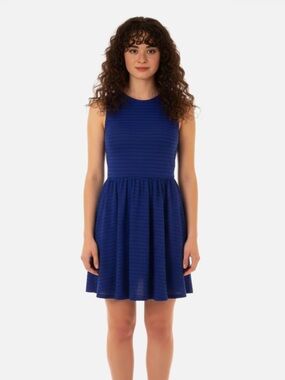 Royal Blue Mini Dress